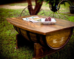 Аренда деревянной бочки-стол